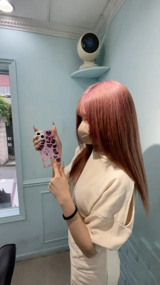 ミディアム カラー 【美髪ハイトーン】 髪質改善/大和🎀のヘアスタイル