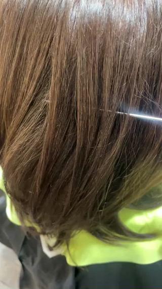 セミロング 大塚 夕貴のヘアスタイル