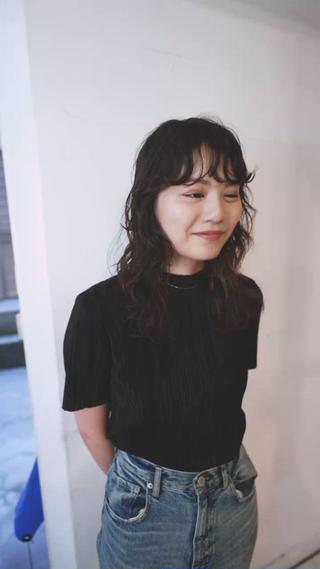 くせ毛風パーマ 