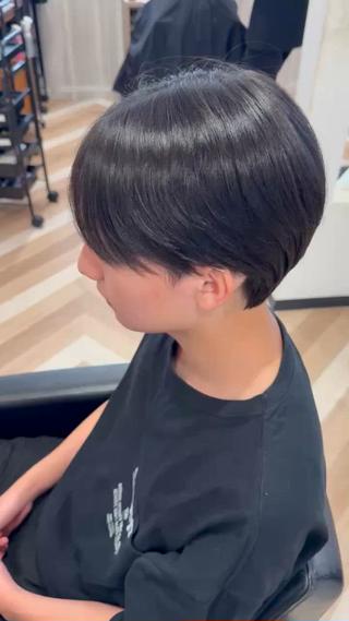 メンズ縮毛
シースルーマッシュ