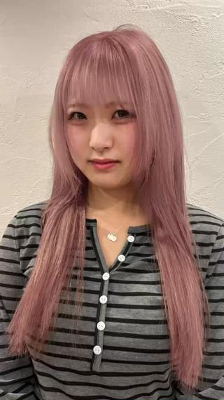 ロング カラー 似合わせレイヤー/ Wカラー🧸こころのヘアスタイル