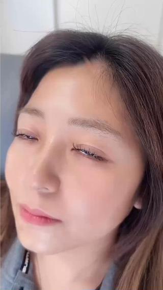 マツエク・マツパ MAUMU eyelash&eyebrow salon所属・𝙈𝙖𝙠𝙤 ꨄ 束感まつ毛 ꨄ北堀江のマツエク・マツパデザイン