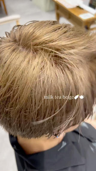 メンズ そら୨୧˖men's /デザインカラーのヘアスタイル