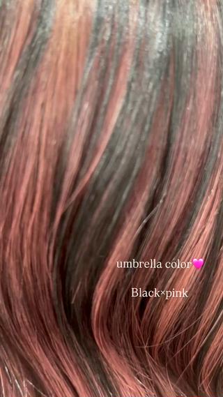 ロング カラー そら୨୧˖men's /デザインカラーのヘアスタイル