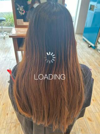 ロング そら୨୧˖men's /デザインカラーのヘアスタイル