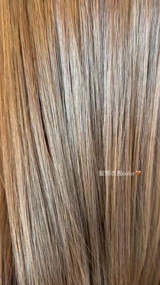 ロング そら୨୧˖men's /デザインカラーのヘアスタイル