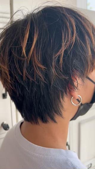 メンズ そら୨୧˖men's /デザインカラーのヘアスタイル