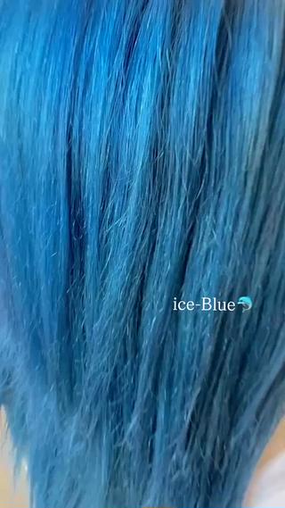 ロング カラー そら୨୧˖men's /デザインカラーのヘアスタイル