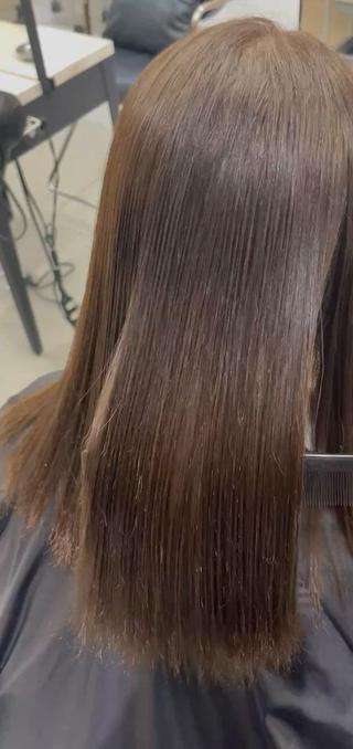 セミロング カラー 綱島/髪質改善 /艶髪/ルキヤ‎‎のヘアスタイル