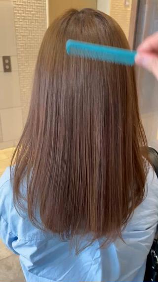 セミロング 首藤 大翔のヘアスタイル