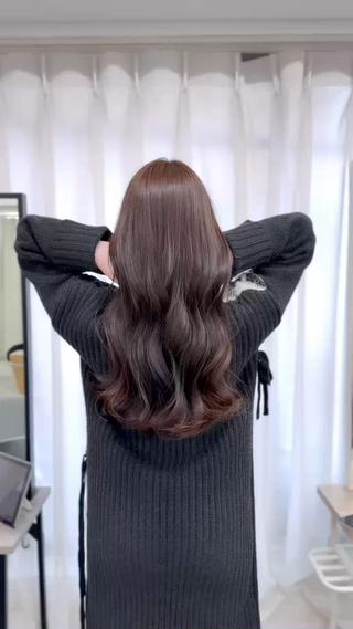 艶感たっぷりチョコレートブラウンカラー 