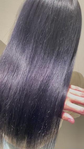 カラー レイヤーカット/透明 感カラー🐬永井瑠栞のヘアスタイル