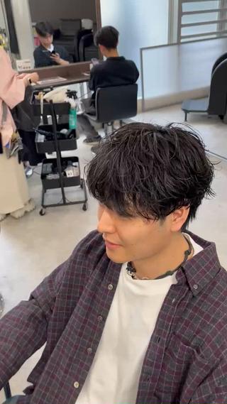 #シャドウパーマ#メンズパーマ
 