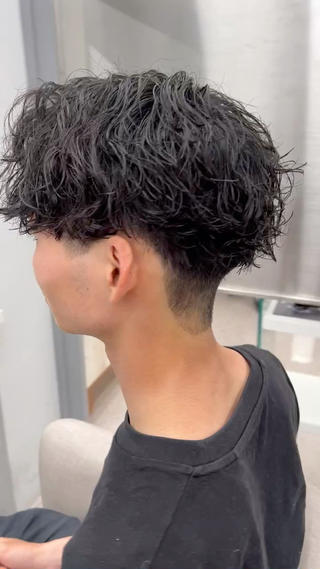 パーマ メンズ 🍐シャドウパーマ メンズ特化/守岡🍐のヘアスタイル