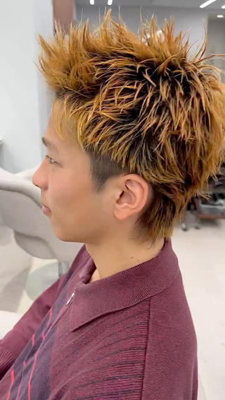 メンズ 🍐シャドウパーマ メンズ特化/守岡🍐のヘアスタイル