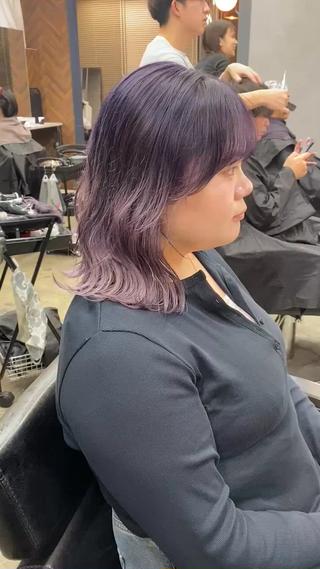 ラベンダー/ラベンダーグレージュ/ケアブリーチ/ハイトーン/イルミナカラー/ダブルカラー
ヘアスタイル、カラー、是非一度ご相談ください
スタイリスト YOSUKE