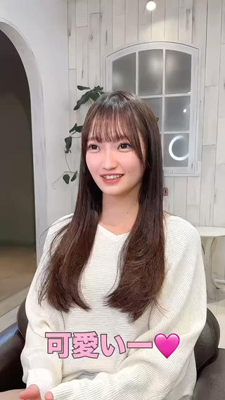 セミロング 縮毛矯正/ショート/ レイヤー/畑中正敏のヘアスタイル