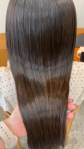 プラスの水素トリートメントでツヤツヤです 