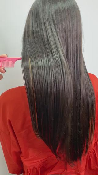 ロング 吉田 朱理のヘアスタイル