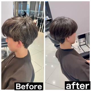 ショート 下條 真のヘアスタイル