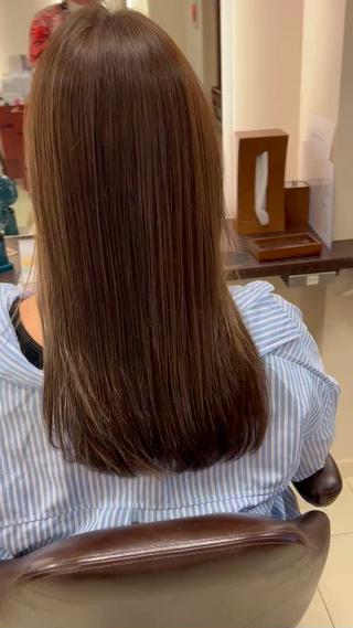 ロング カラー SHAPE 早坂兼斗のヘアスタイル