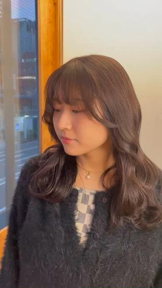 セミロング カラー モデル募集中 🌺tsugumiのヘアスタイル