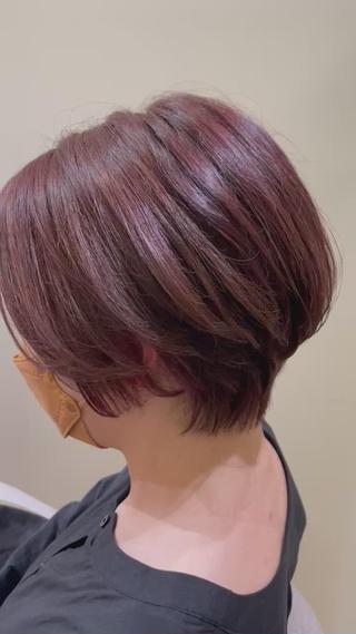 ショート ショートと髪質改善 達人⭐️村上将梧のヘアスタイル