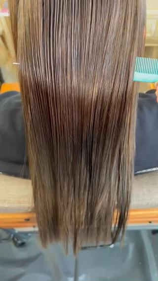 #髪質改善トリートメント#オリーブグレージュ