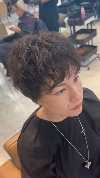 ショート CoReまぁくん 癖毛お悩み専門のヘアスタイル