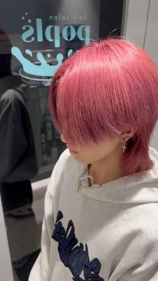 カラー メンズ ブリーチ練習モデル 募集✨️NOAのヘアスタイル