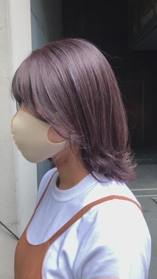 #ミディアム
#ラベンダーベージュ
#ピンクベージュ