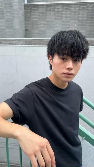 メンズ 韓国風パーマ特化 篠崎優也翔のヘアスタイル