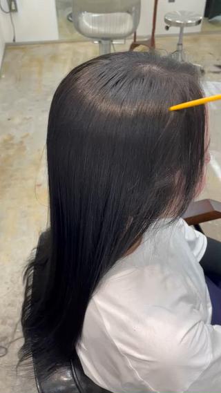 髪質改善ストレート