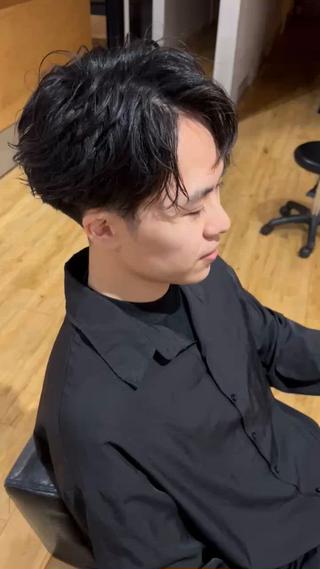 ショート パーマ メンズ Direct aoiのヘアスタイル