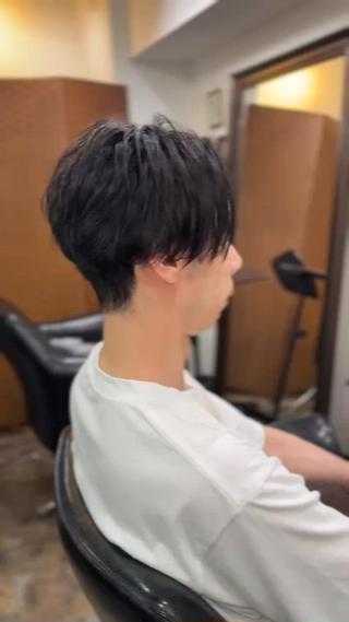 ショート メンズ 渋谷宮益坂 omoのヘアスタイル