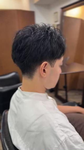 ショート メンズ 渋谷宮益坂 omoのヘアスタイル