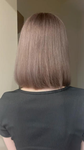 ショート カラー 猪妻 采蘭のヘアスタイル