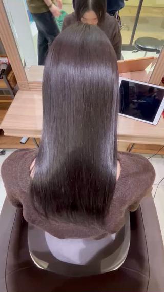 ロング 華澄🌸カラーモデル 縮毛モデル募集中🌸のヘアスタイル