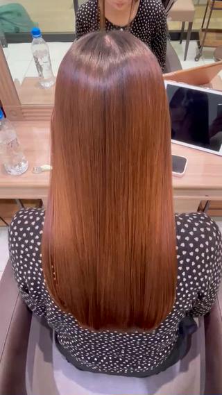 セミロング 華澄🌸カラーモデル 縮毛モデル募集中🌸のヘアスタイル