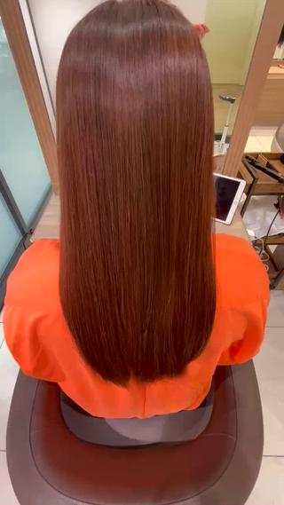 セミロング 華澄🌸カラーモデル 縮毛モデル募集中🌸のヘアスタイル