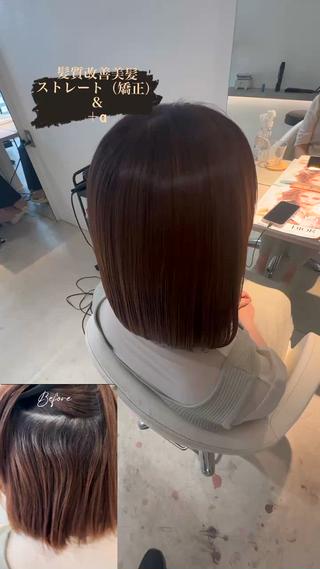 ショート 🎗美髪艶髪🫧髪質 改善特化🥇菊地のヘアスタイル