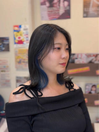 ミディアム 小野 友暉のヘアスタイル