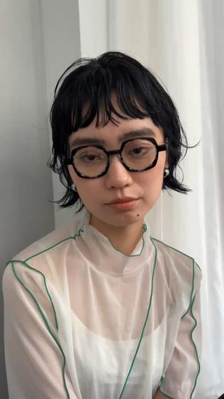 ミディアム SHEA/ショート 似合わせ/大野和恵のヘアスタイル