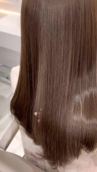 ロング ダブルカラー髪質改善 /Annaのヘアスタイル