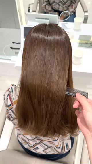 ロング ダブルカラー髪質改善 /Annaのヘアスタイル