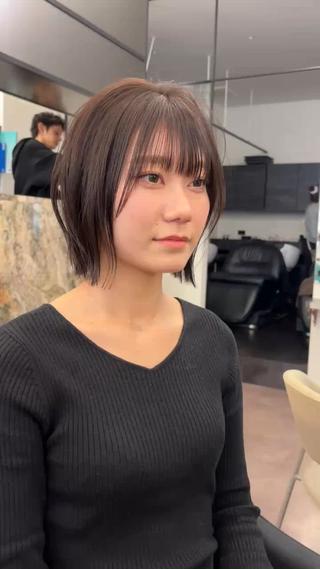 ショート ✨−5歳大人ショート ヘア✨れいじのヘアスタイル