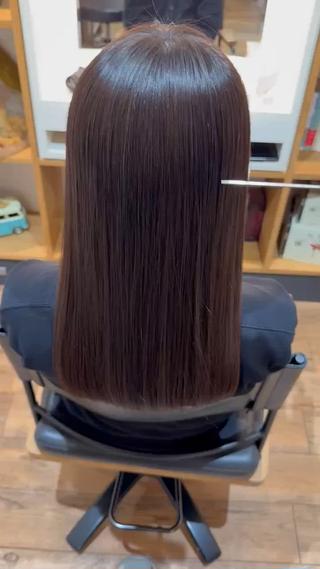 セミロング afloatkobe所属・美髪/髪質改善 川口凌弥のヘアスタイル