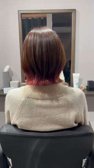 ミディアム Unfrose所属・五月女 和樹のヘアスタイル