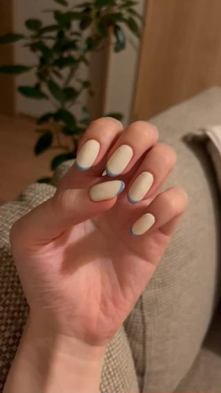 くすみ細フレンチ 