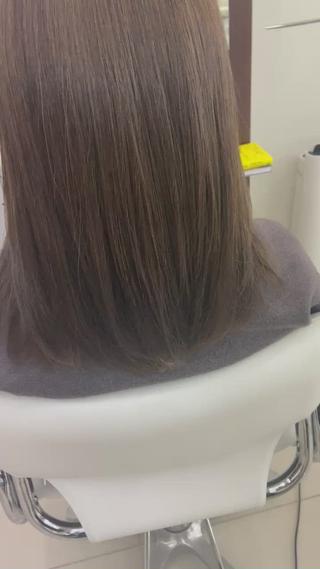 セミロング 小林 伊織のヘアスタイル